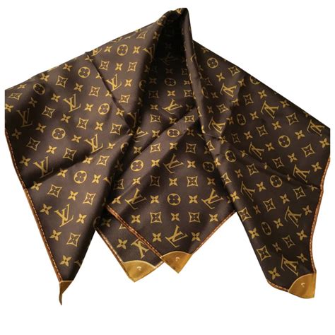 Louis Vuitton scarf women's silk